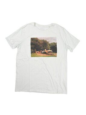 IDEA x Alasdair McLellan Car Crash Tee in White